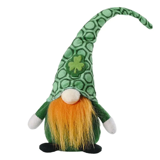 St. Patrick’s Day Plush Stuffed Gnome