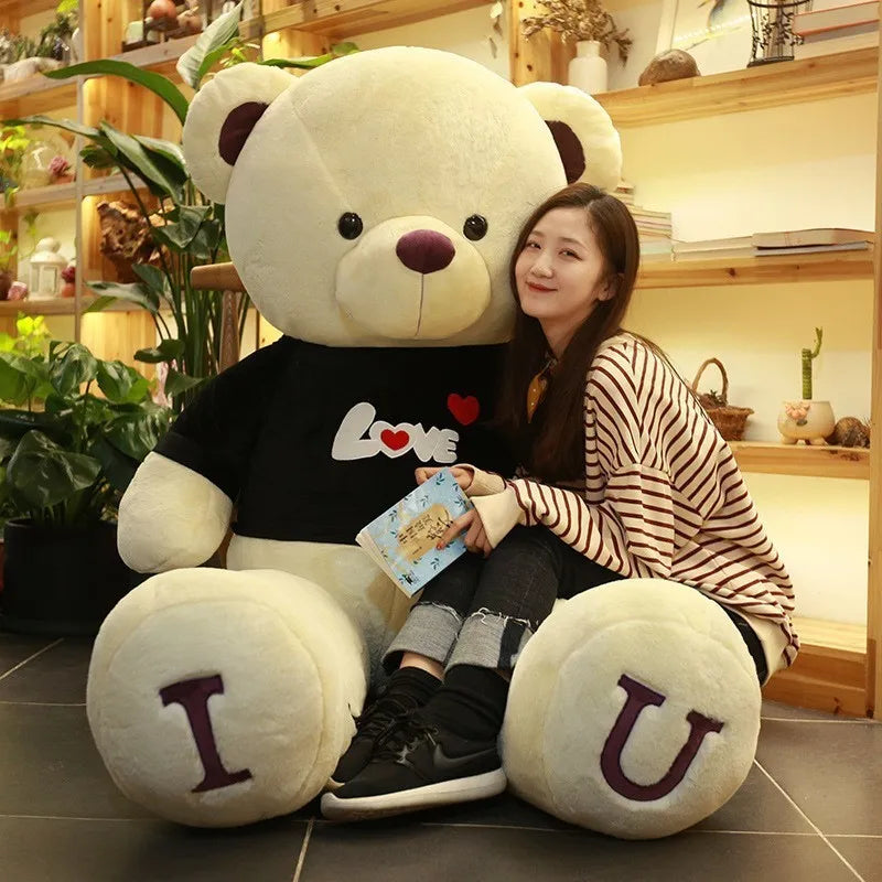 100cm I Love You T Shirt Teddy Bear