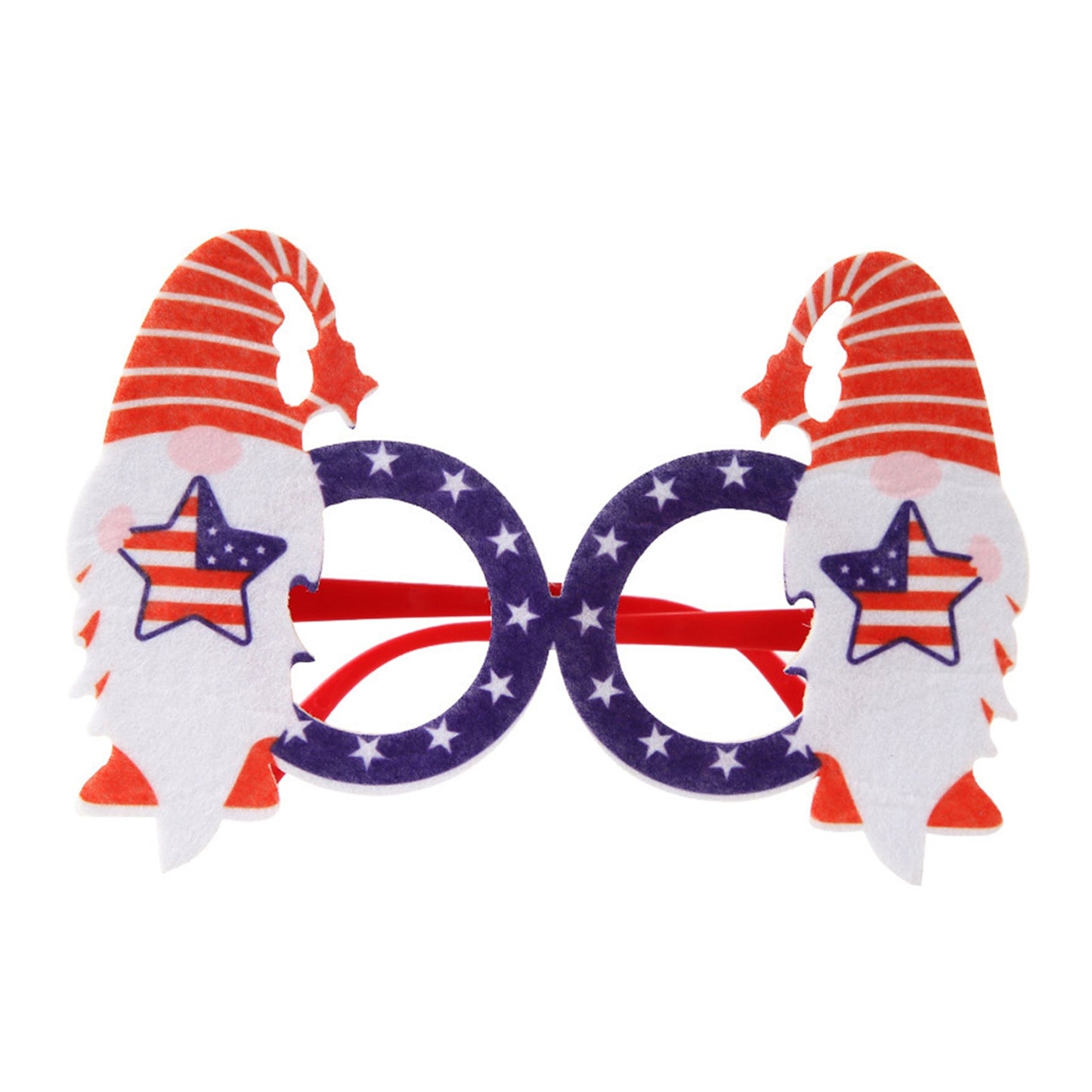 July 4th American Flag Glasses