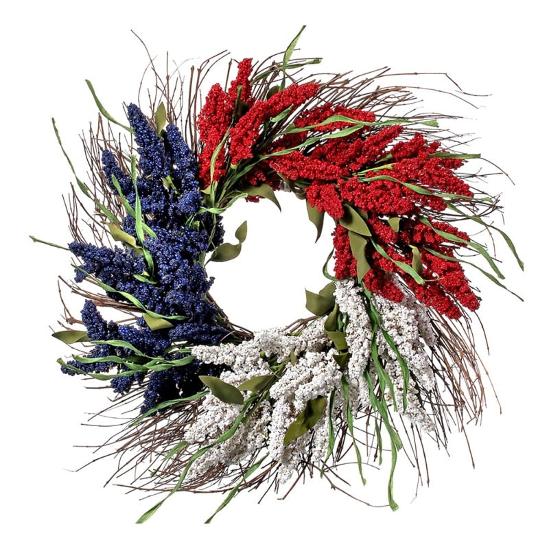 Outdoor Independence Day Wreath