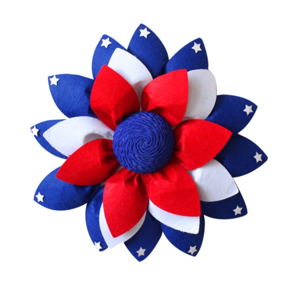 Outdoor Independence Day Wreath