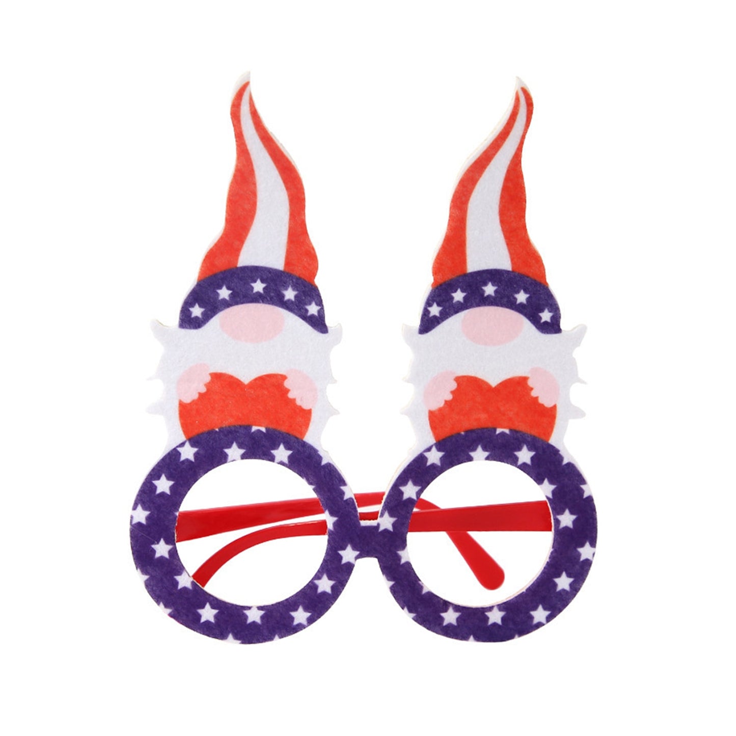 July 4th American Flag Glasses