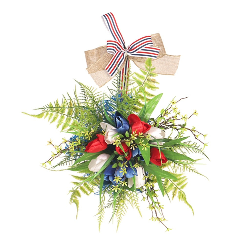 Outdoor Independence Day Wreath