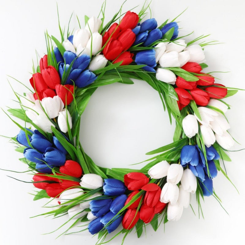 Outdoor Independence Day Wreath